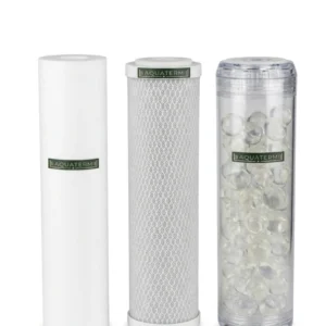 Kit triple repuesto anti partículas/ carbon activo/ anti sarro de 10 x 2.5